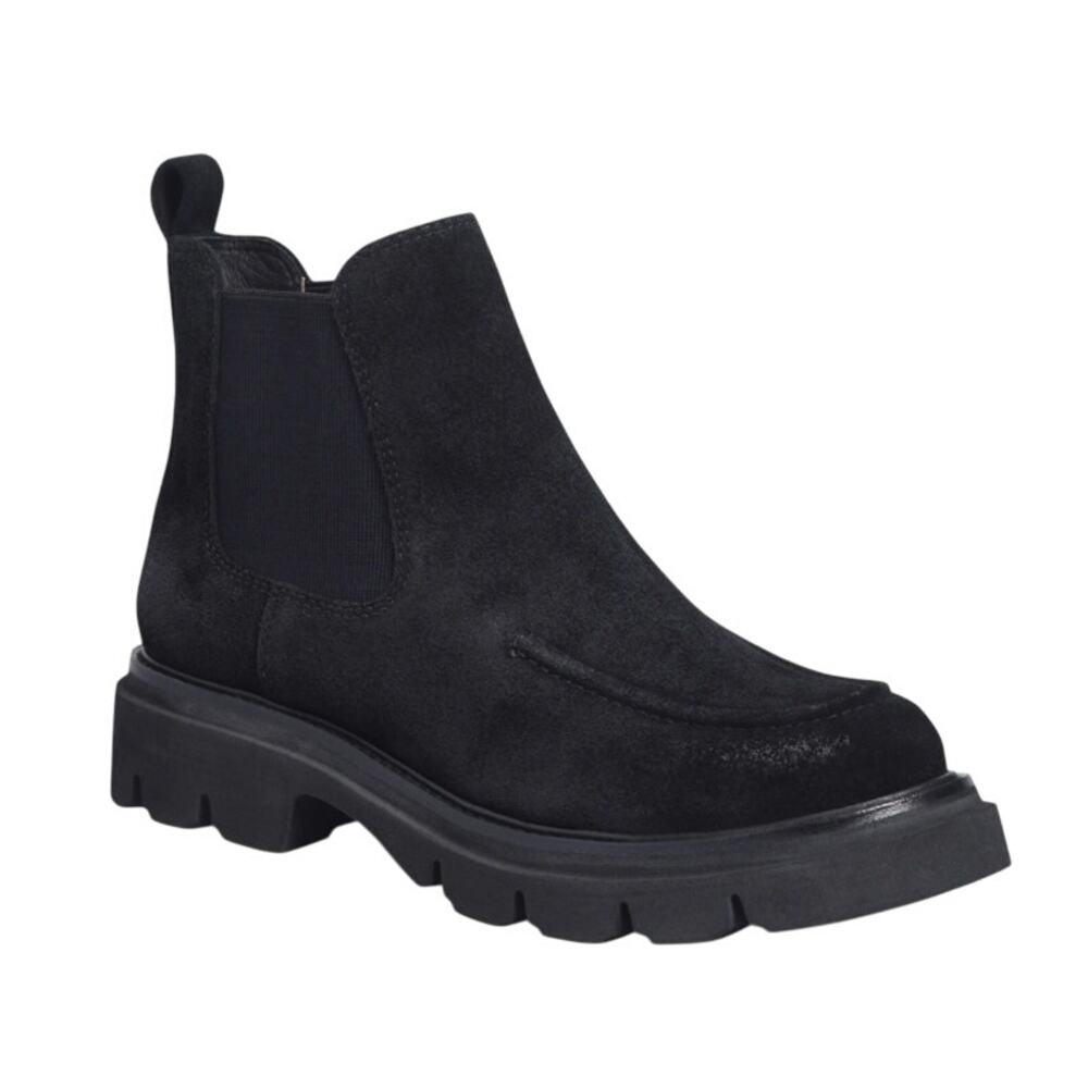 Sofft Womens Samira Chelsea Ankle Boots Size 9 M EU 39.5 Black Suede NIB